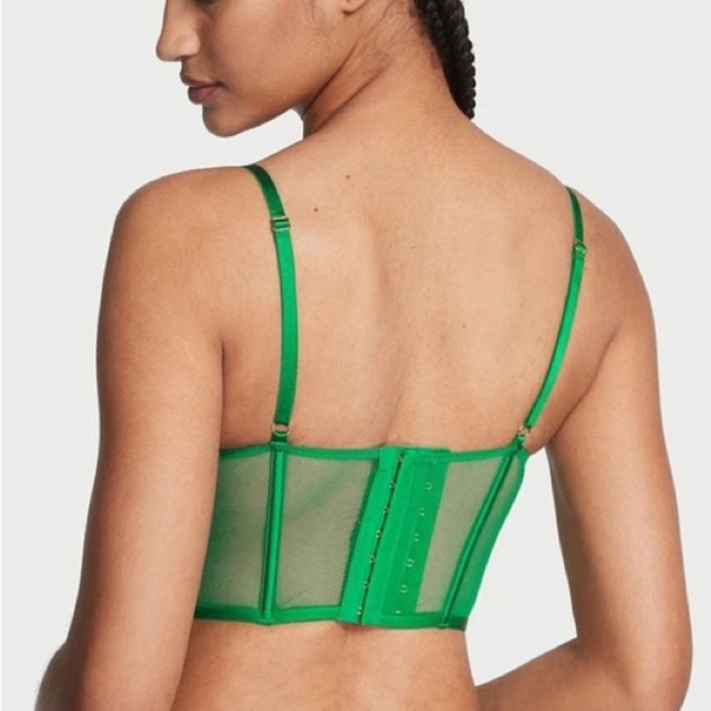 NWT Victoria’s Secret Very Sexy Ziggy Glam Embroidered Corset - Picture 2 of 8